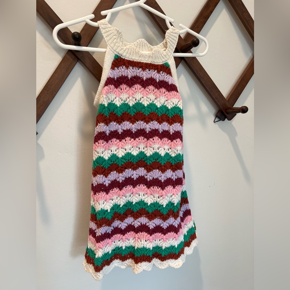 Old Navy Colorful Knit Dress 12-18 months